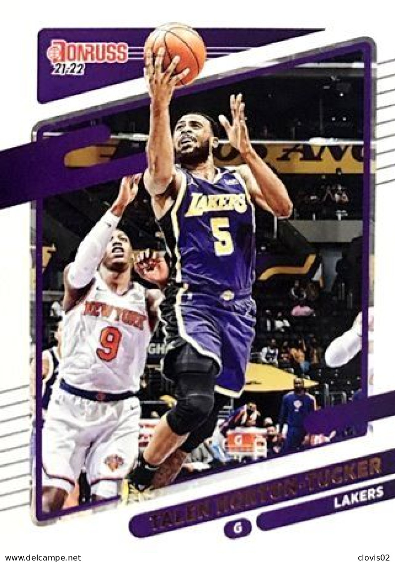 167 Talen Horton-Tucker - Los Angeles Lakers - Carte Panini NBA Donruss 2021-2022 - Altri & Non Classificati