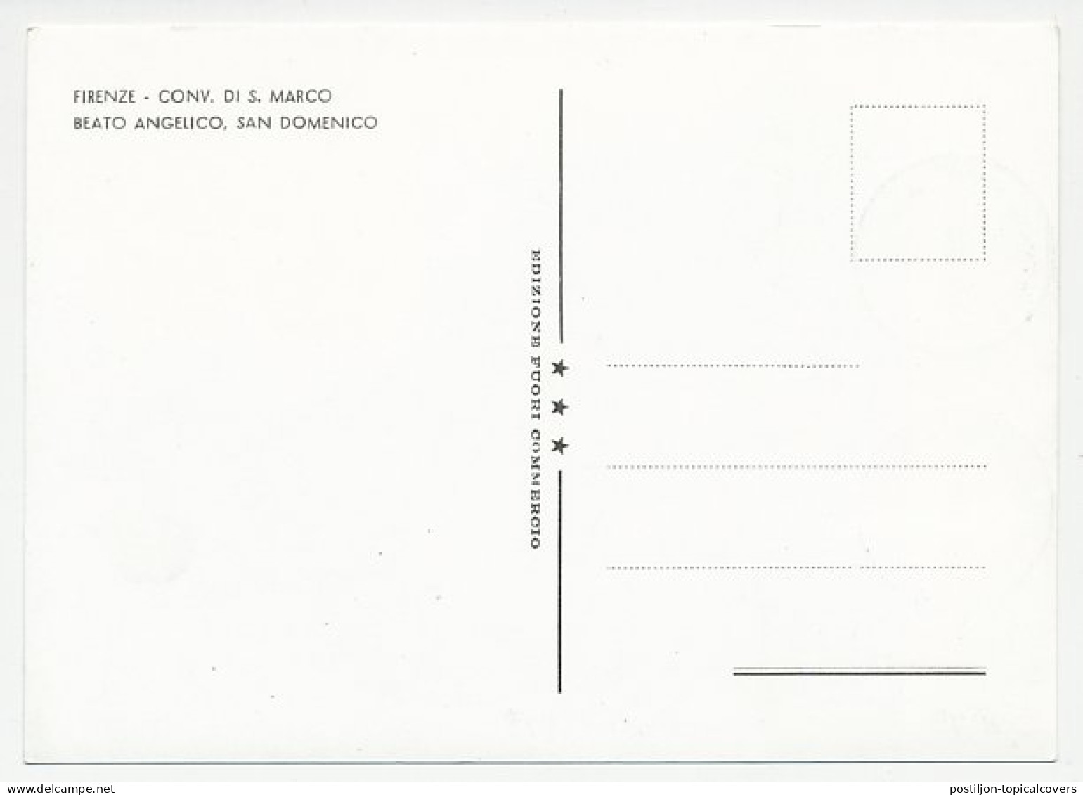 Maximum Card Vatican 1971 San Domenico Di Guzman - Andere & Zonder Classificatie
