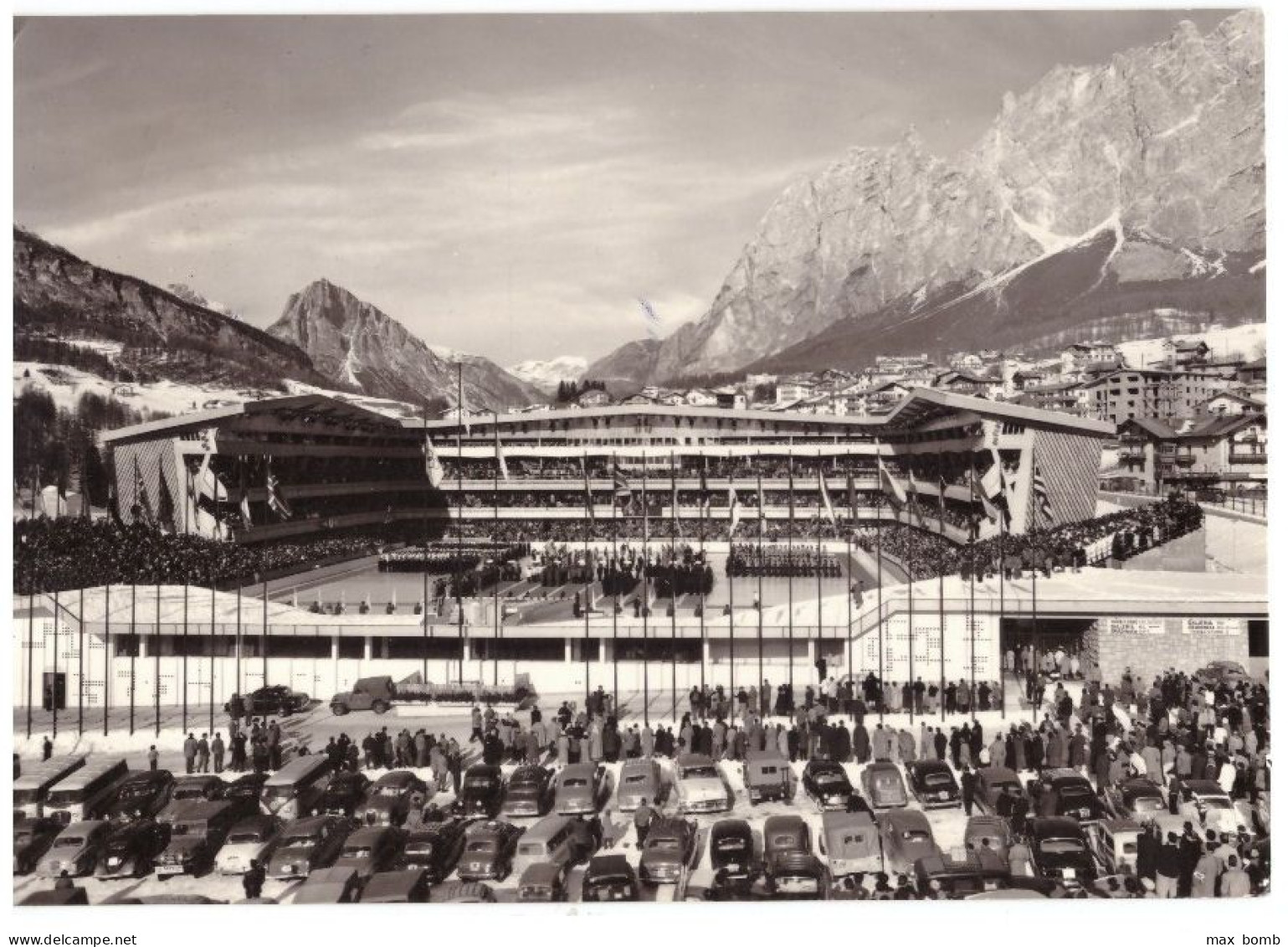 1958 CORTINA 5 STADIO OLIMPICO DEL GHIACCIO   BELLUNO - Belluno