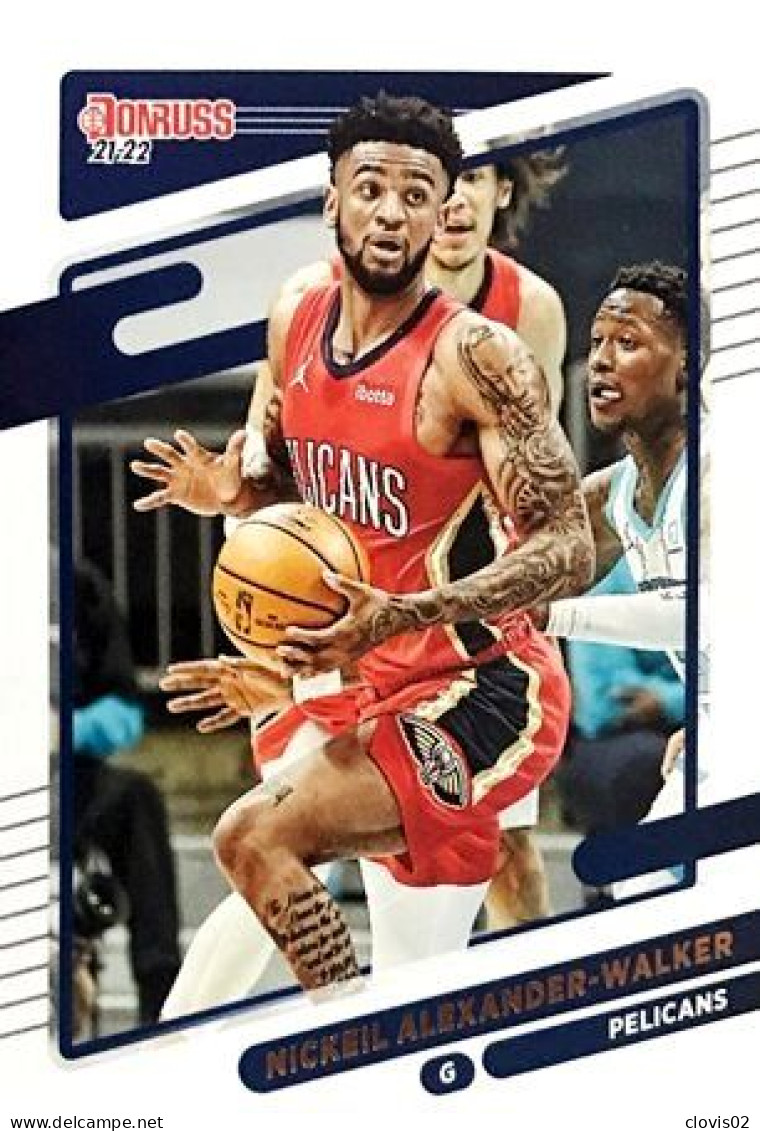170 Nickeil Alexander-Walker - New Orleans Pelicans - Carte Panini NBA Donruss 2021-2022 - Sonstige & Ohne Zuordnung