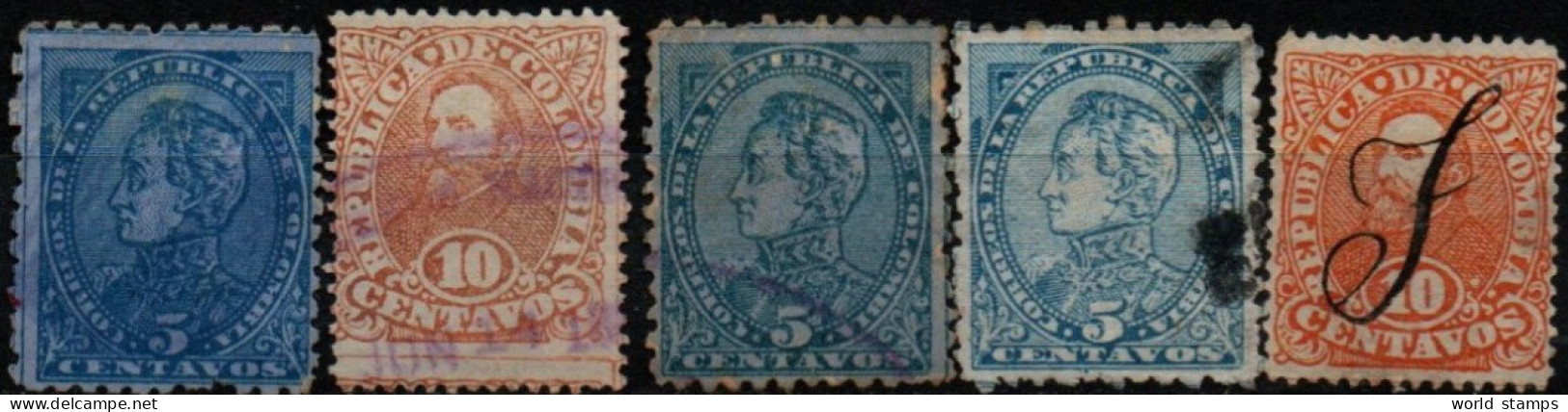 COLOMBIE 1886 O - Colombia