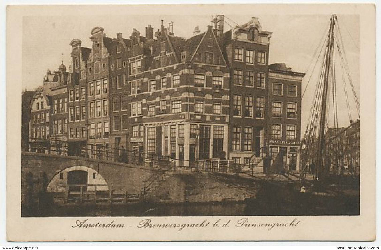 Perfin Verhoeven 356 - K - Amsterdam 1920 - Ohne Zuordnung