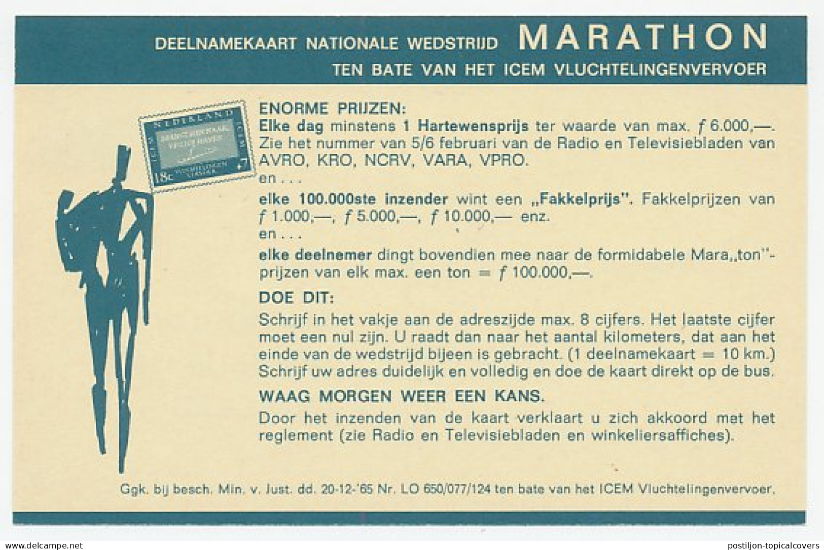 Briefkaart G. P 330 B - SPECIMEN - Postwaardestukken