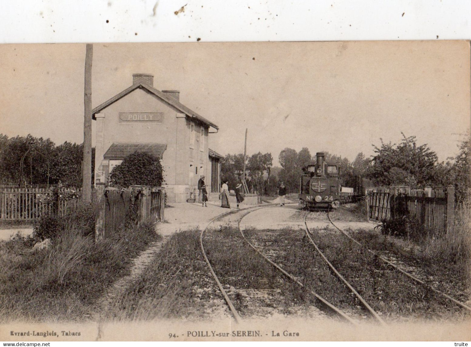 POILLY-SUR-SEREIN LA GARE - Sonstige & Ohne Zuordnung