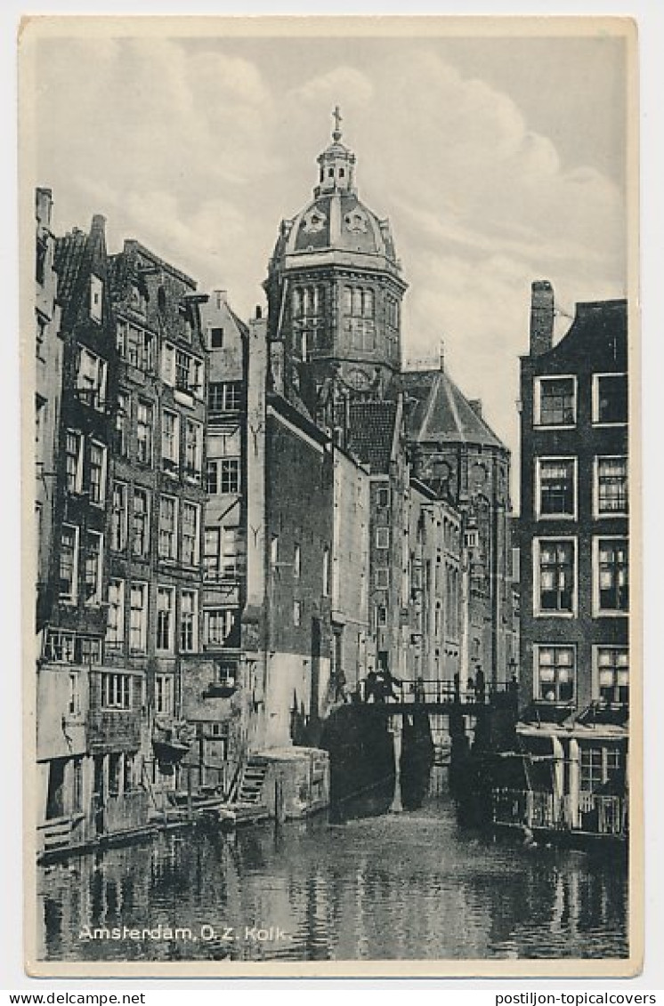 Treinblokstempel : Antwerpen - Amsterdam C 1934 - Non Classés