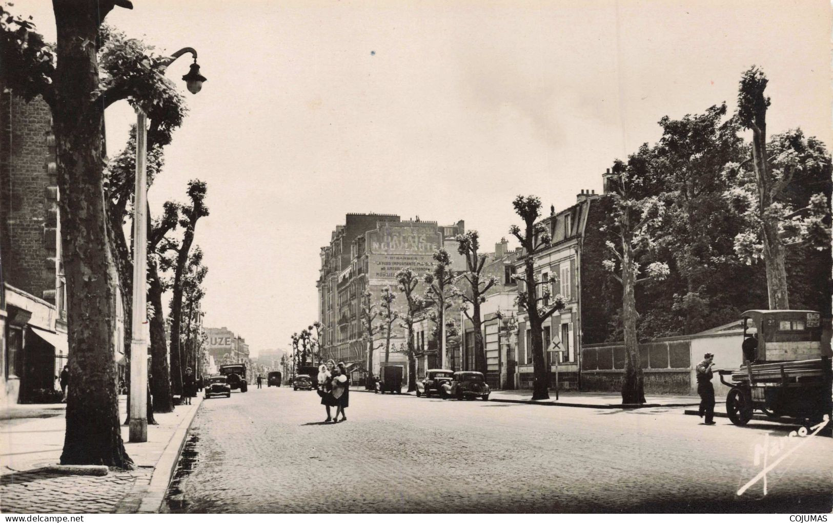 93 - SAINT OUEN _S28930_ Boulevard Jean Jaurès - Automobile - CPSM 14x9cm - Saint Ouen