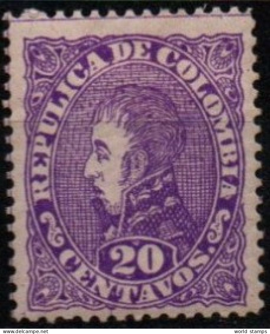 COLOMBIE 1886 * - Colombie