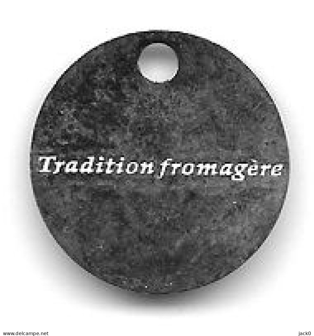 Jeton De Caddie  Centurion  Tradition  Fromagère  Verso   Tradition  Fromagère  Recto  Verso - Moneda Carro