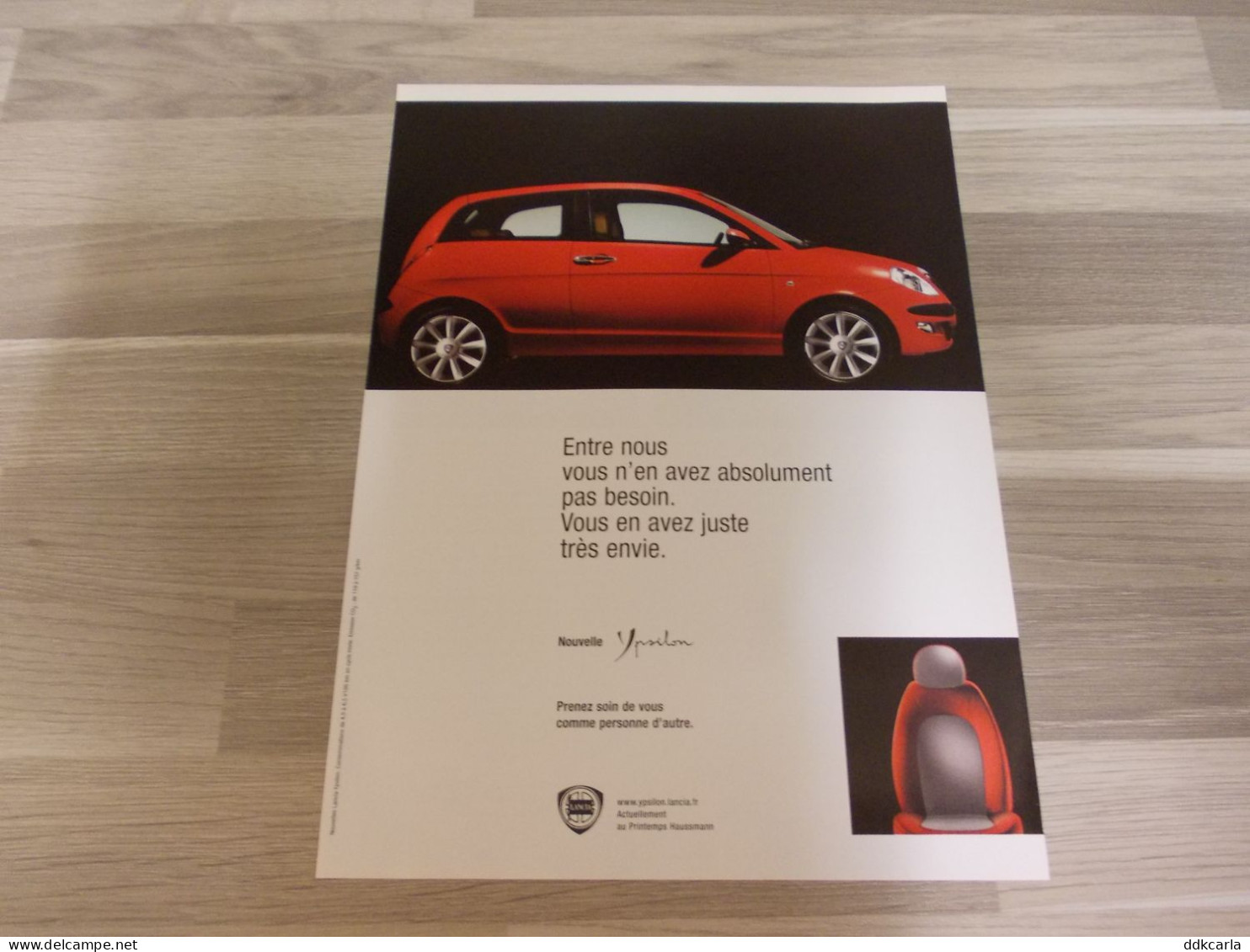 Reclame Advertentie Uit Oud Tijdschrift 2003 - Lancia Ypsilon - Advertising