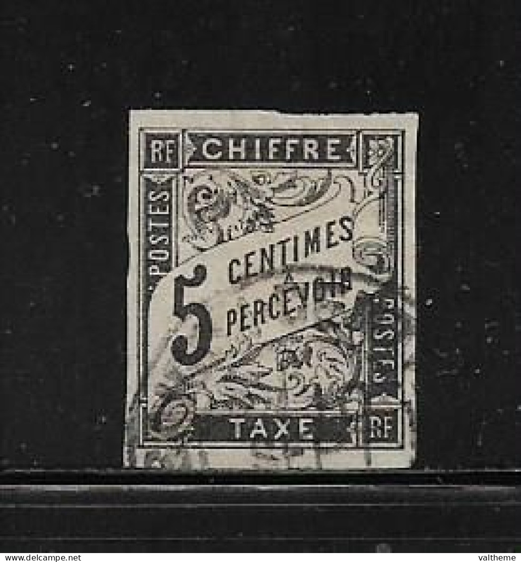 EMISSIONS GENERALE  (  DIV - 595 )   1884   N° YVERT ET TELLIER  N°  5 - Postage Due