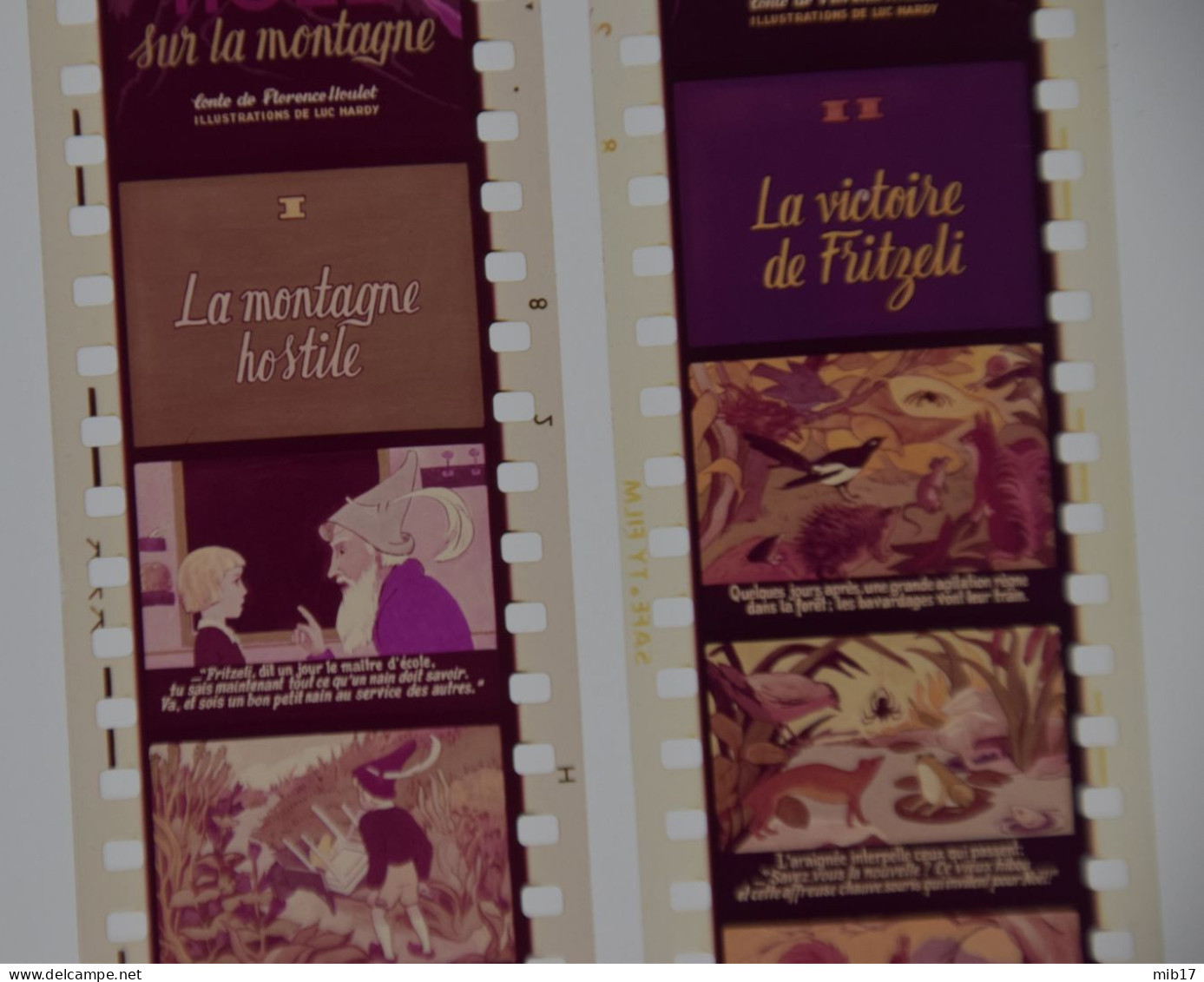 2 Films éditions FILMOSTAT Pour PATHEORAMA Avec Boite D'origine - Noël Sur La Montagne I & II Tec 803 & 804 - Bobinas De Cine: 35mm - 16mm - 9,5+8+S8mm