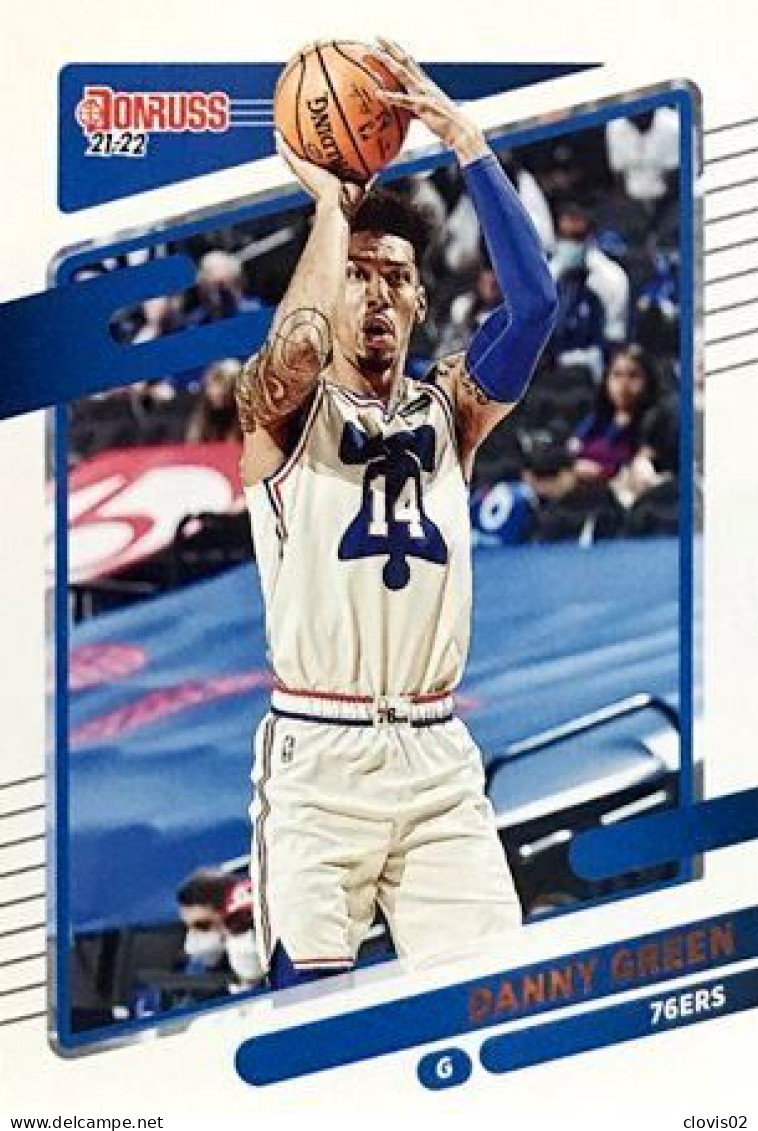 176 Danny Green - Philadelphia 76ers - Carte Panini NBA Donruss 2021-2022 - Otros & Sin Clasificación