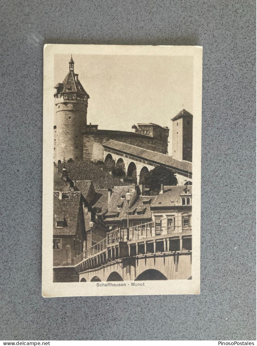 Schaffhausen - Munot Carte Postale Postcard - Autres & Non Classés