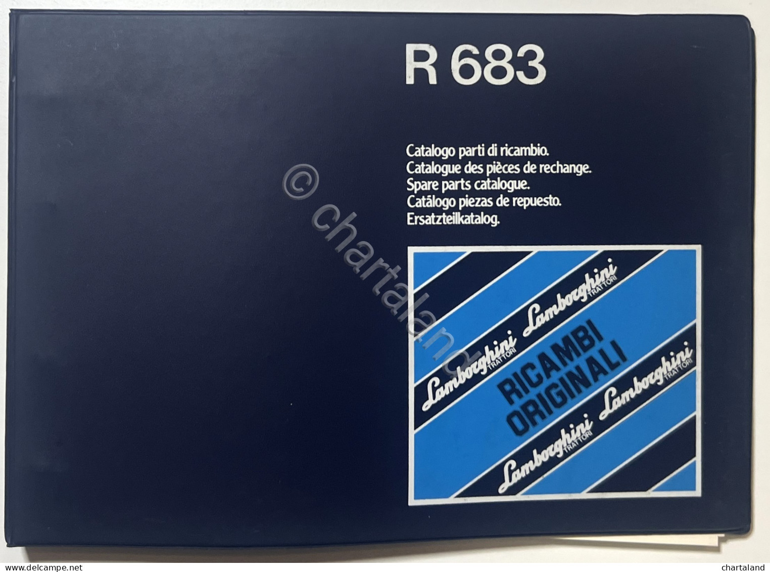 Catalogo Parti Di Ricambi Originali Lamborghini - R 683 - Ed. 1984 - Otros & Sin Clasificación