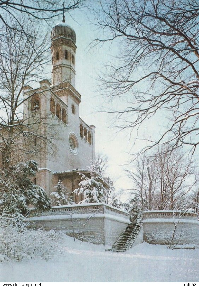 1 AK Germany / Berlin * Kirche St. Peter Und Paul Auf Nikolskoe Erbaut 1834 - 1837 Und Seit 1991 UNESCO Weltkulturerbe * - Wannsee