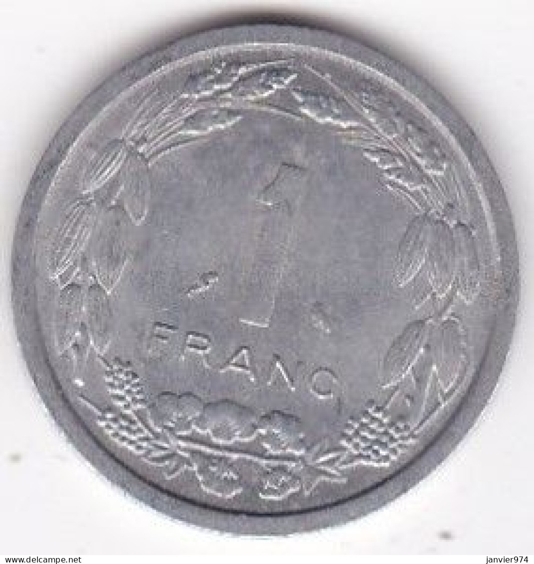 Cameroun, Afrique Equatoriale, 1 Franc 1969, En Aluminium , KM# 6, Superbe - Other - Africa