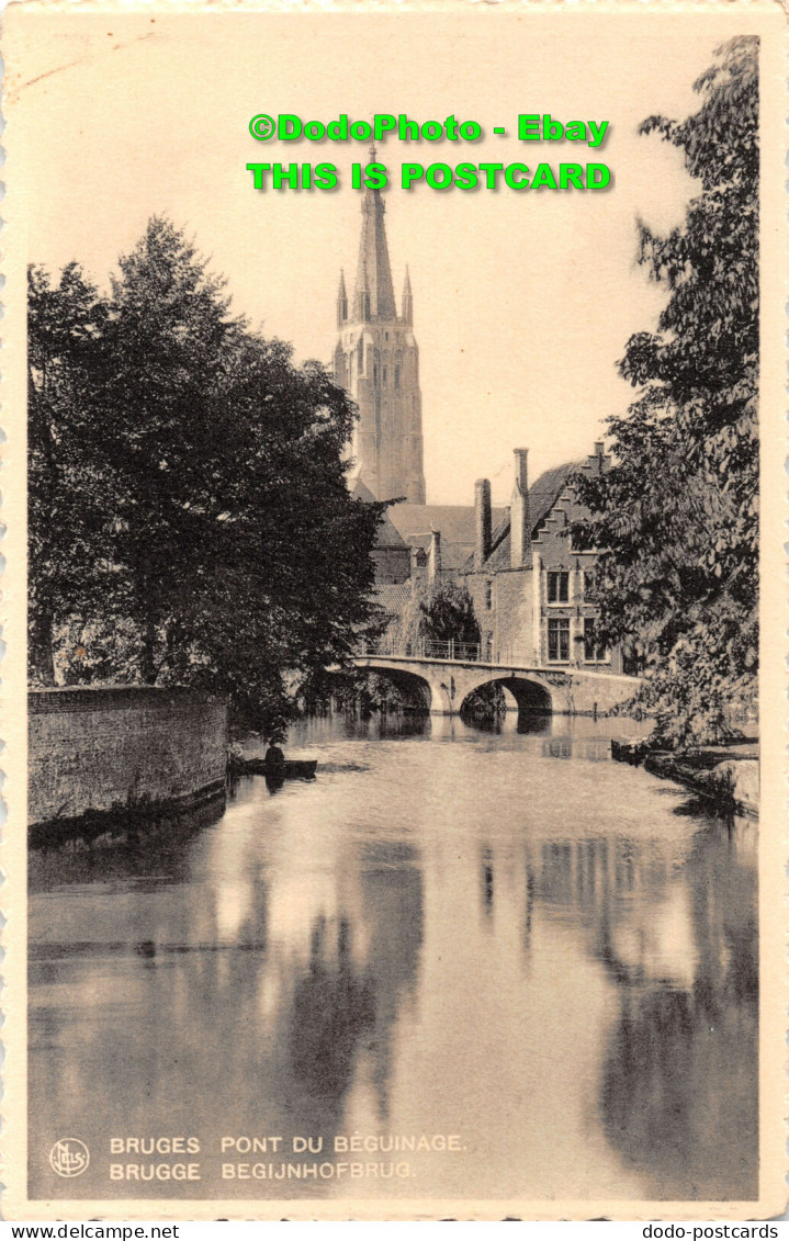 R421233 Nels. Bruges. Pont Du Beguinage. Brugge. Begijnhofbrug. Ern. Thill. Brux - World