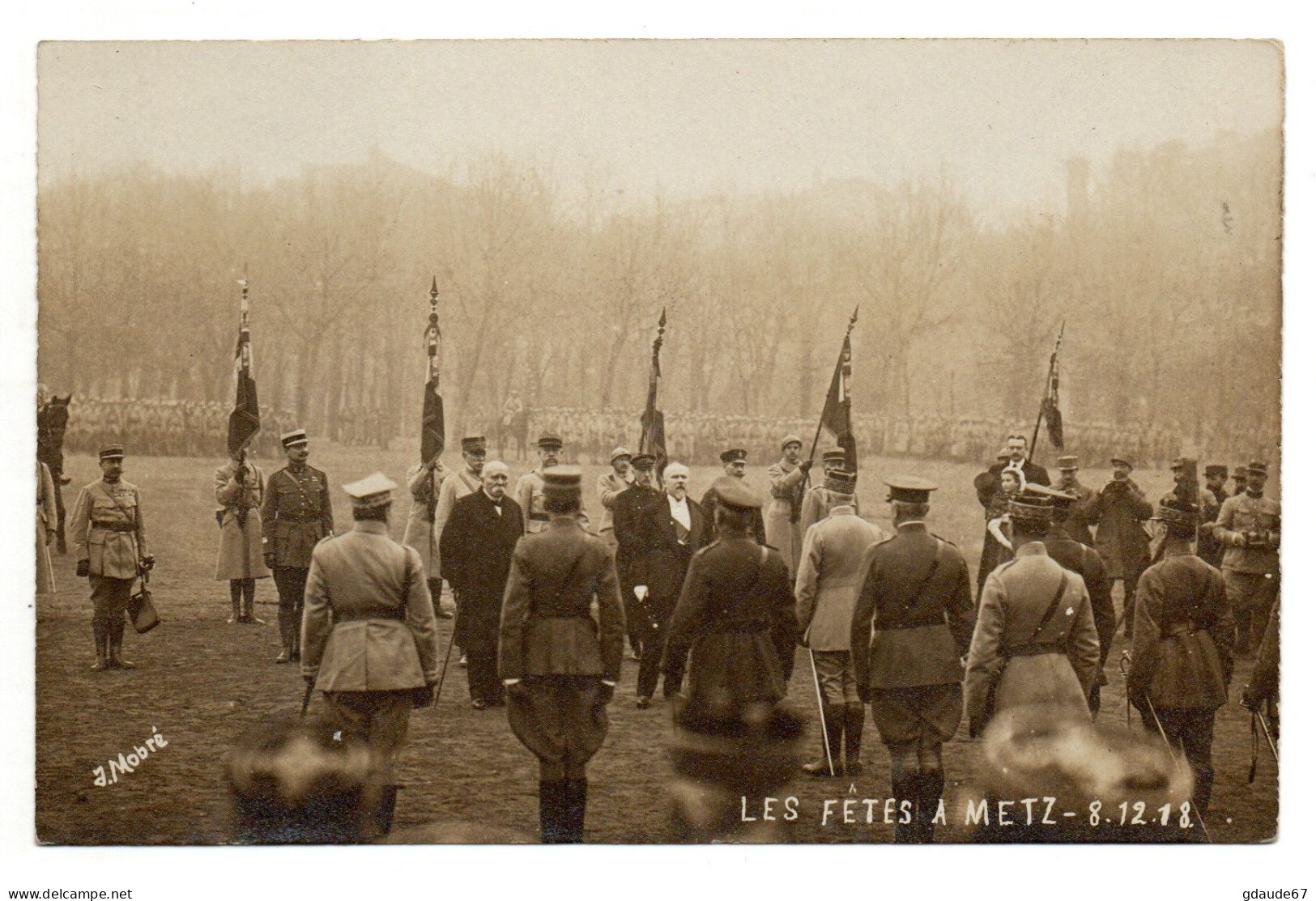 LES FETES A METZ (57) Le 08/12/1918 - MILITAIRES / MILITARIA / WW1 - Metz
