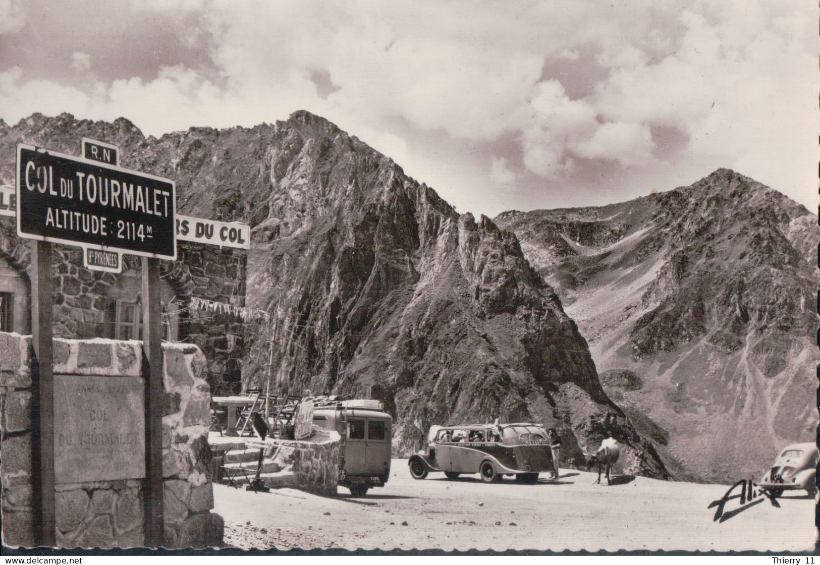 Cpsm 65 Le Sommet Du Col Du Tourmalet - Autres & Non Classés