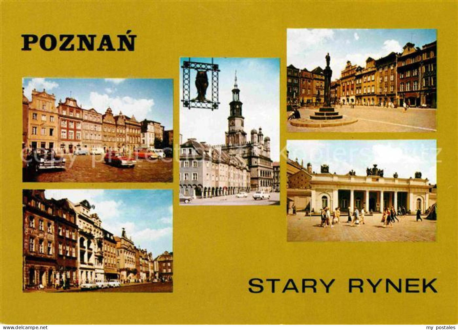 72712376 Poznan Posen Stary Rynek Ratusz Muzeum Marktplatz Rathaus Museum  - Polen