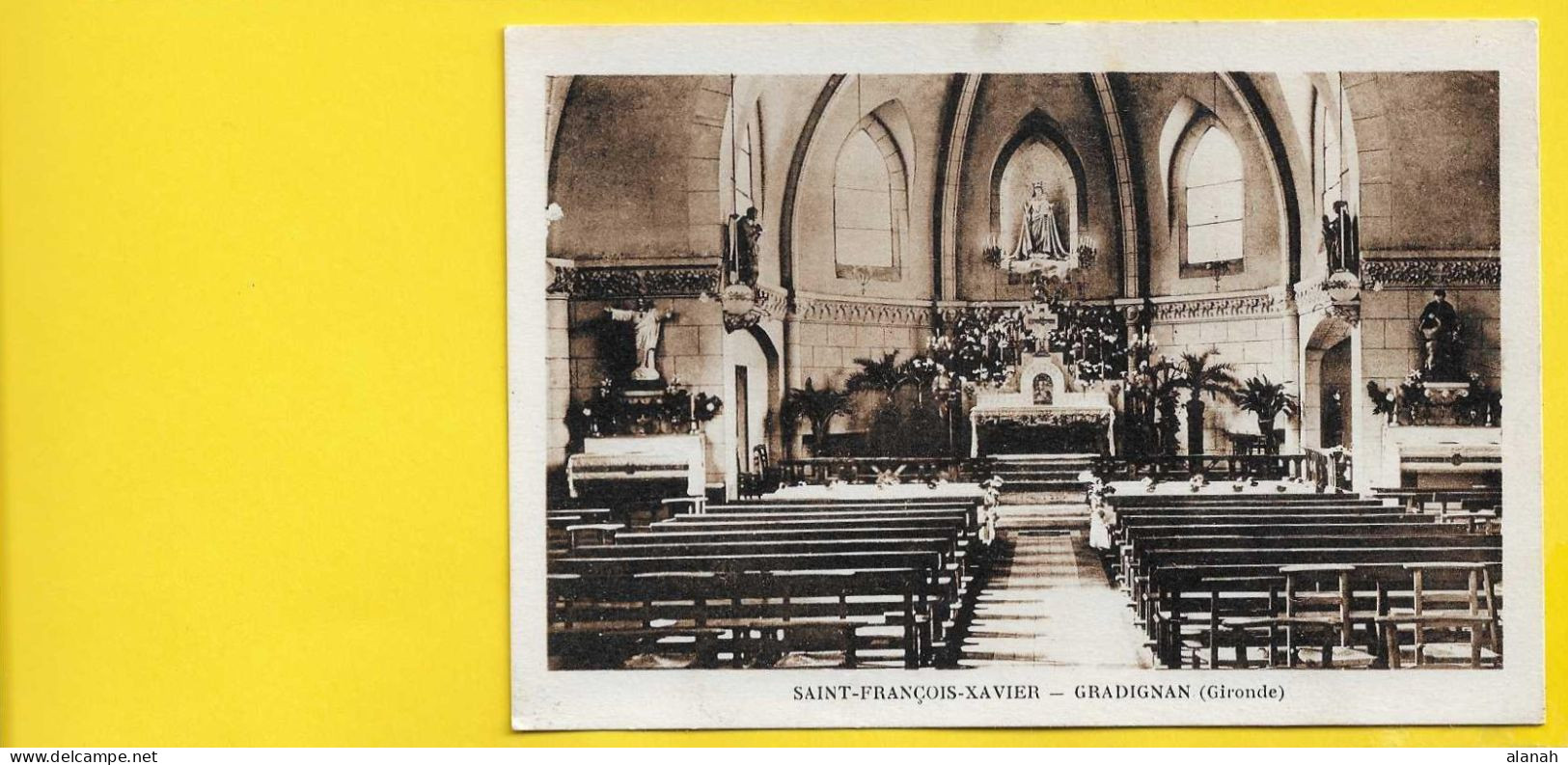 GRADIGNAN St François Xavier Intérieur Eglise () Gironde (33) - Gradignan