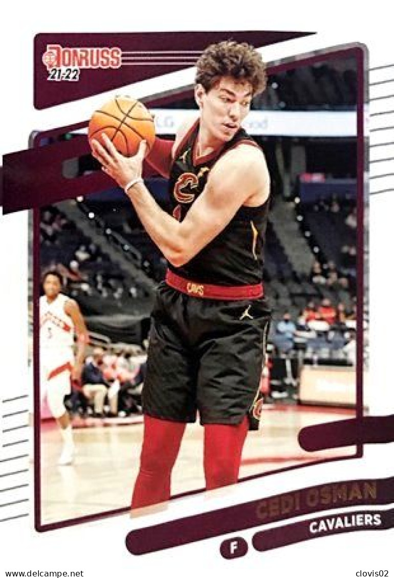 187 Cedi Osman - Cleveland Cavaliers - Carte Panini NBA Donruss 2021-2022 - Sonstige & Ohne Zuordnung