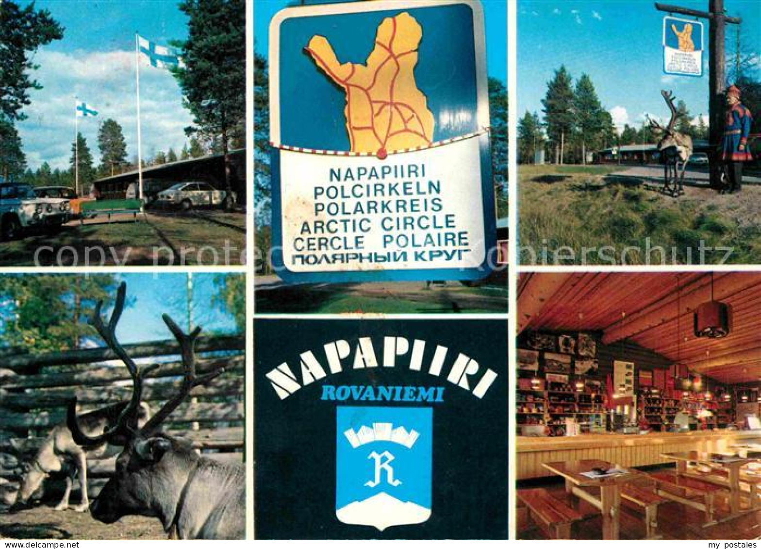 72712357 Rovaniemi Teilansichten Gaststaette Restaurant Rentiere Rovaniemi - Finlande