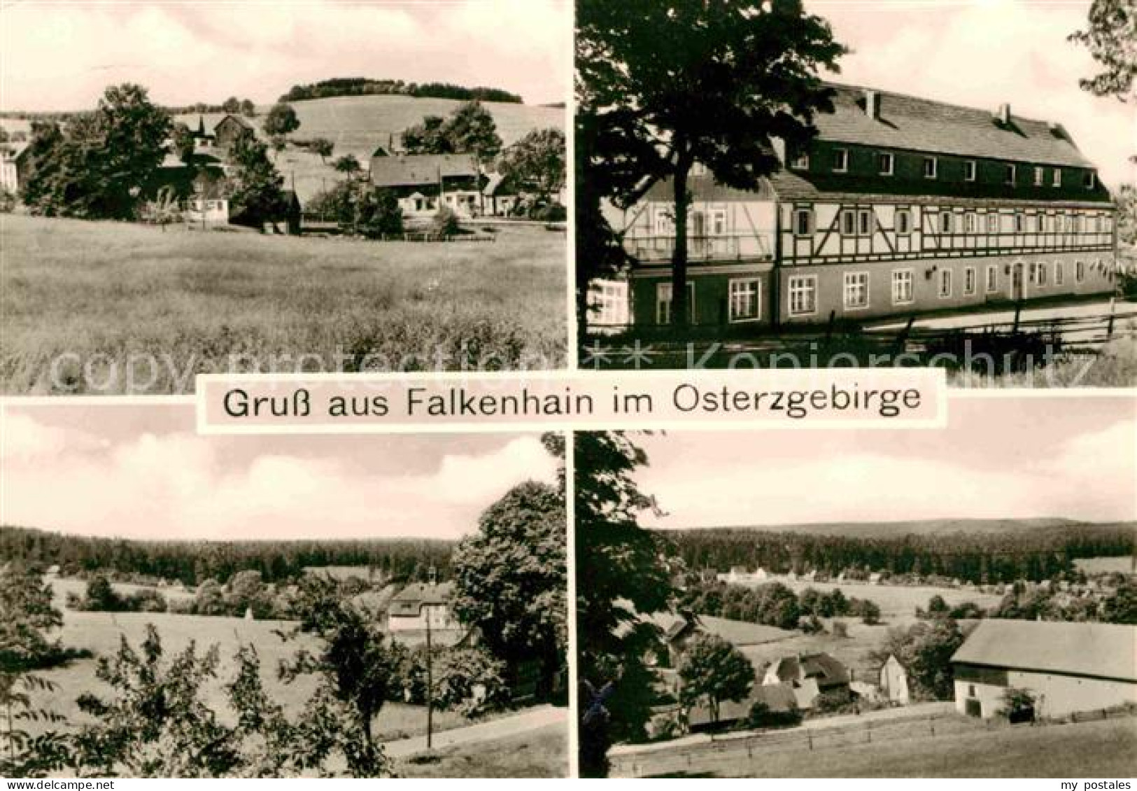 72712323 Falkenhain Altenberg Erzgebirge Ferienheim Kulturhaus Des VEB Elektromo - Altenberg