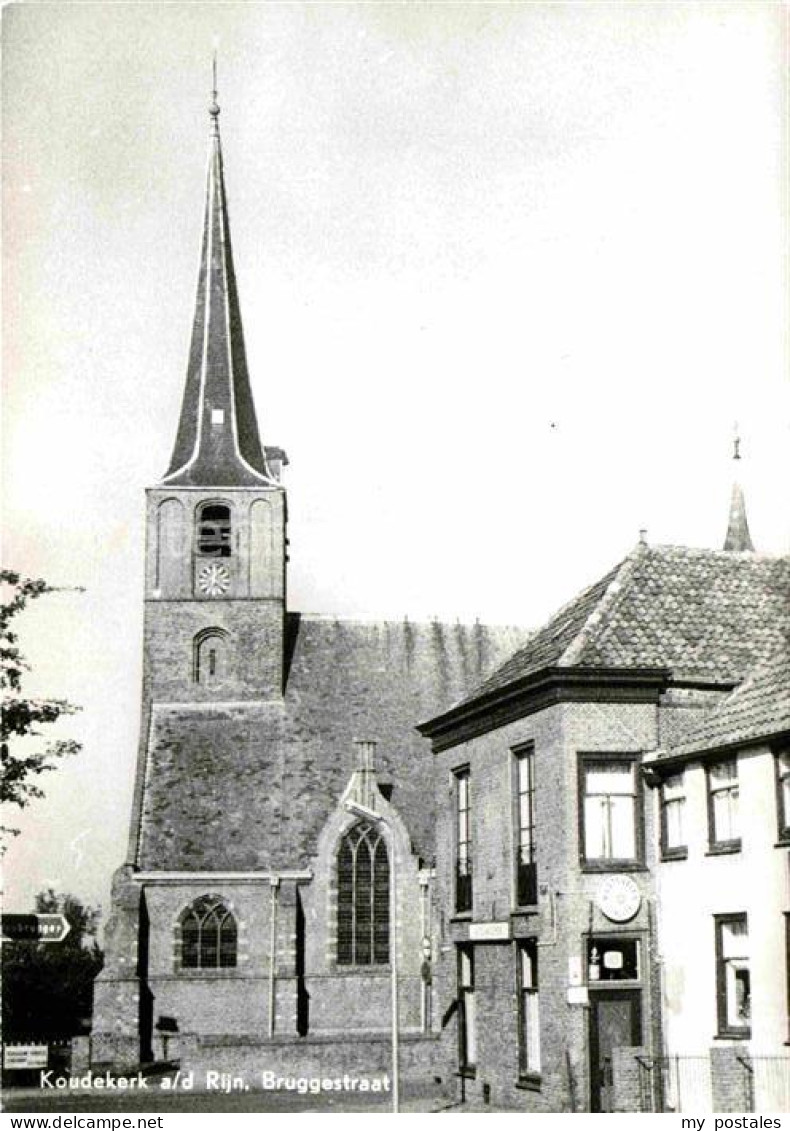 72712306 Koudekerk Rijn Bruggestraat Kerk Kirche Koudekerk Rijn - Sonstige & Ohne Zuordnung