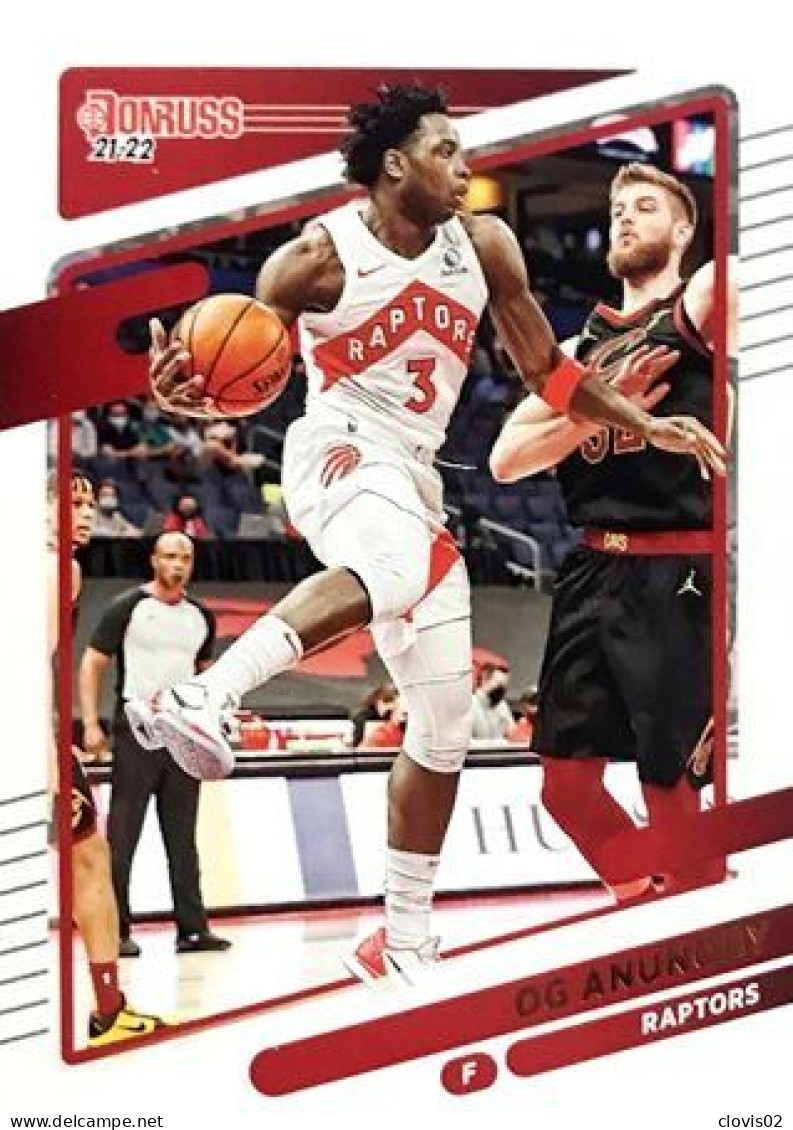 197 OG Anunoby - Toronto Raptors - Carte Panini NBA Donruss 2021-2022 - Sonstige & Ohne Zuordnung