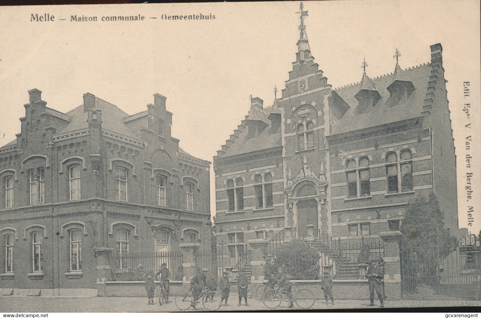 MELLE        MAISON COMMUNALE      GEMEENTEHUIS - Waarschoot