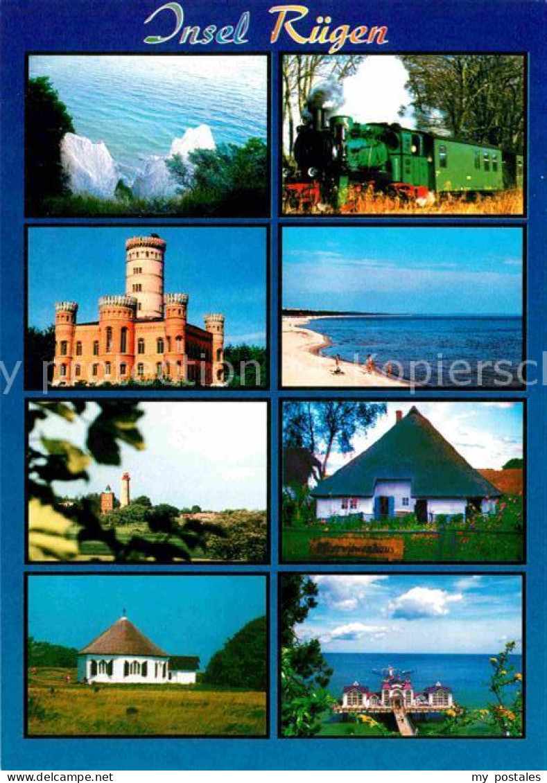 72711997 Insel Ruegen Wissower Klinken Kreidefelsen Jagdschloss Granitz Kap Arko - Other & Unclassified