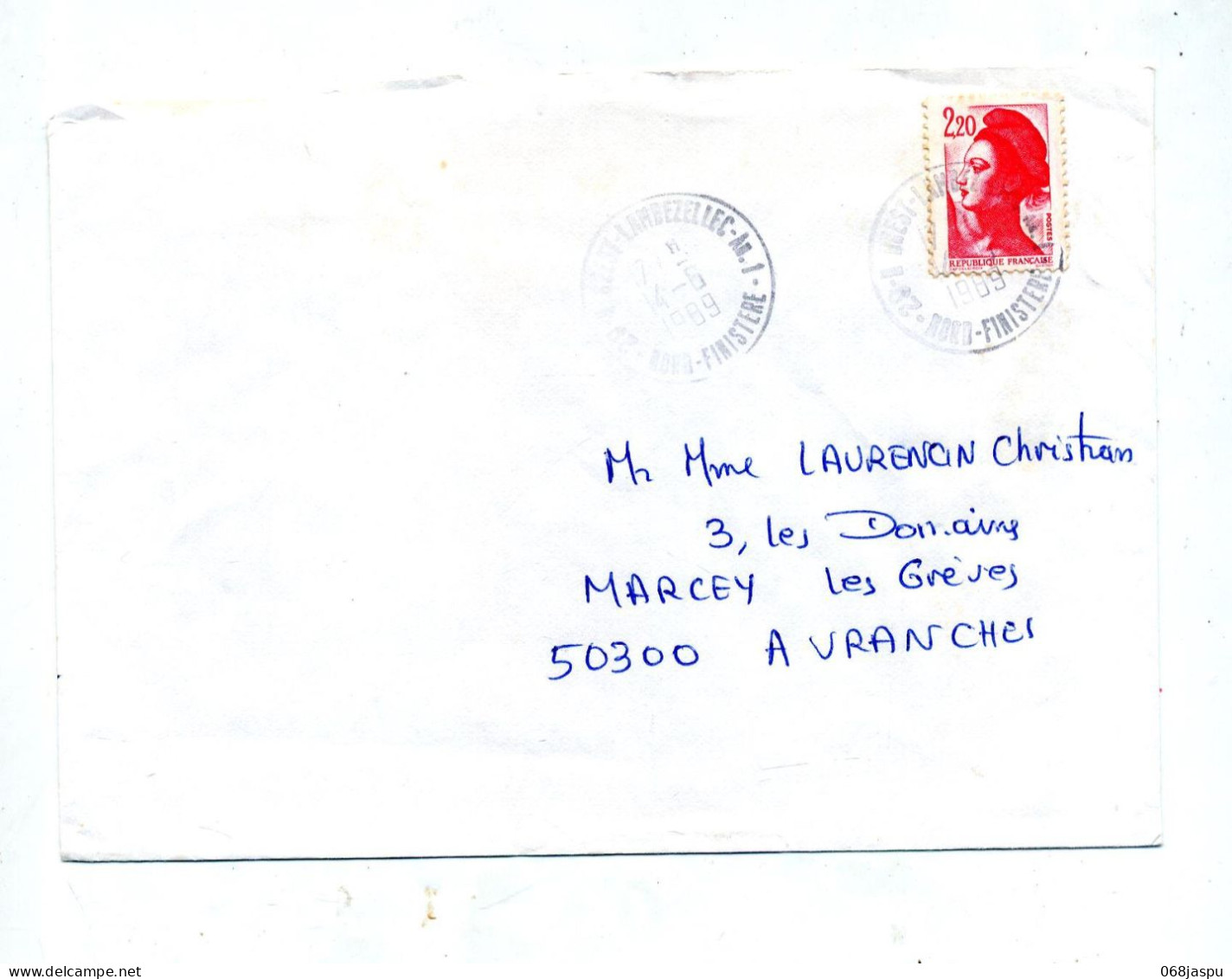 Lettre Cachet Brest Annexe 1 - Manual Postmarks