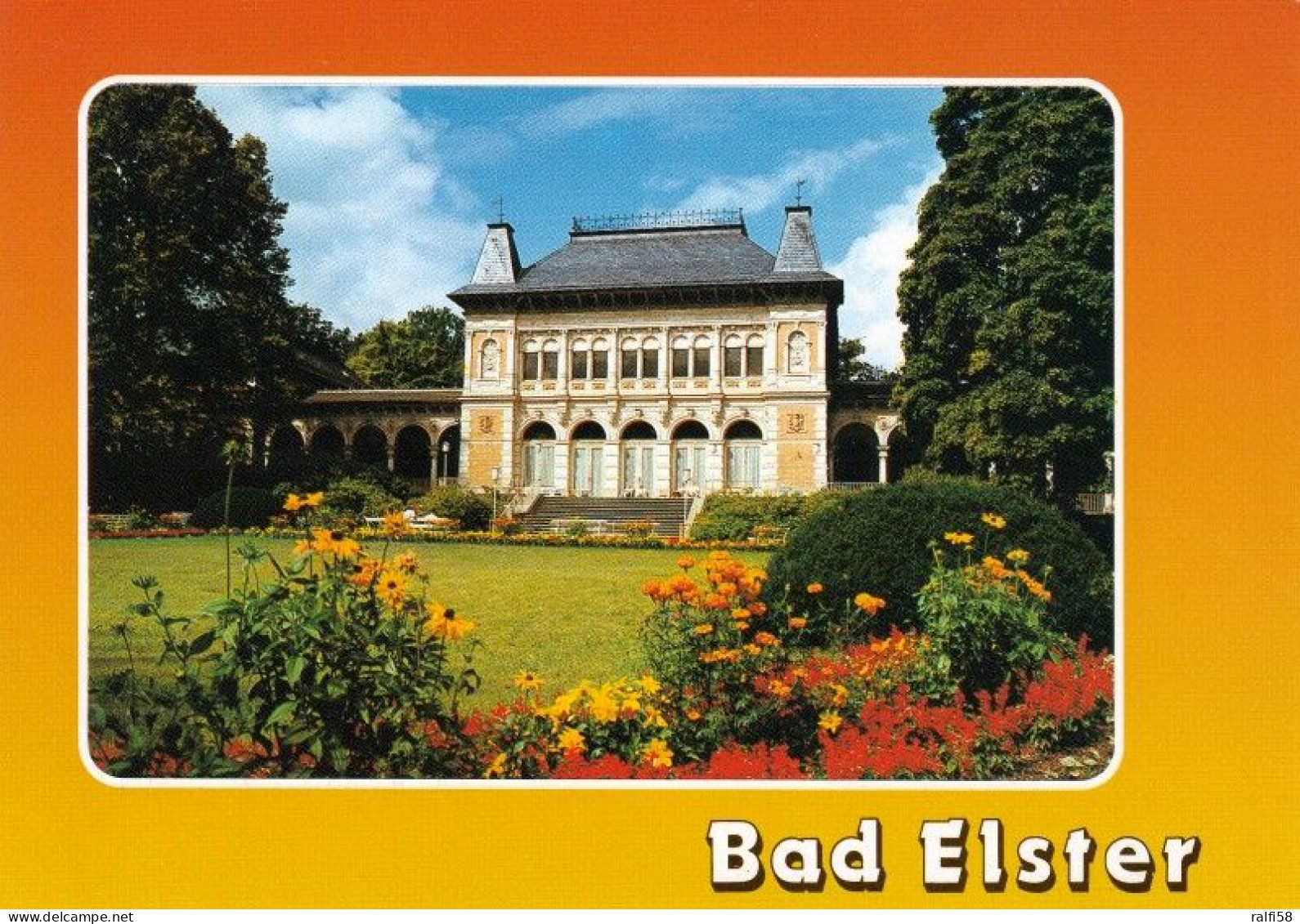 2 AK Germany / Sachsen * Das Kurhaus Und Das Badehaus In Bad Elster Im Vogtland * - Bad Elster