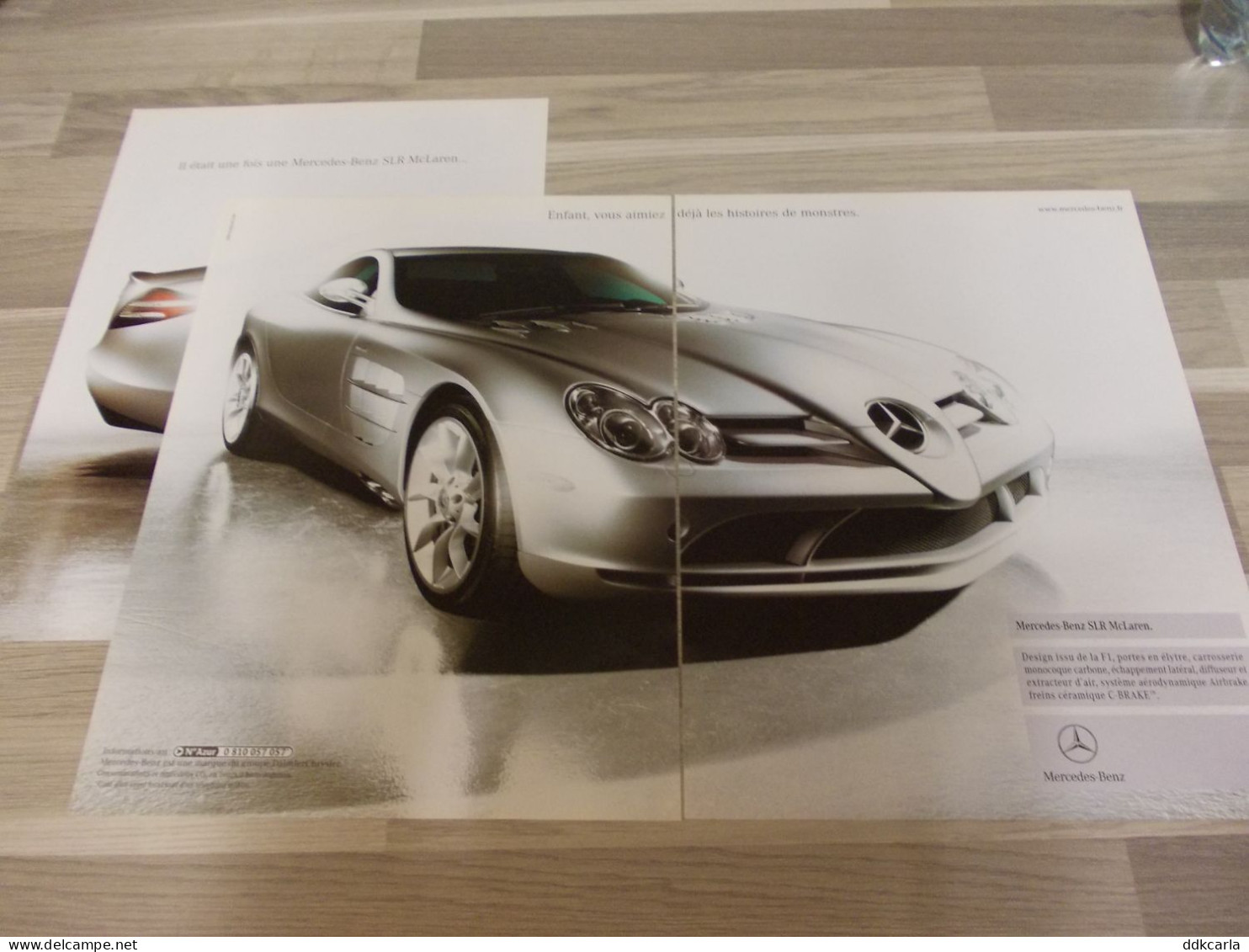 Reclame Advertentie Uit Oud Tijdschrift 2003 - Mercedes-Benz SLR McLaren - Publicités