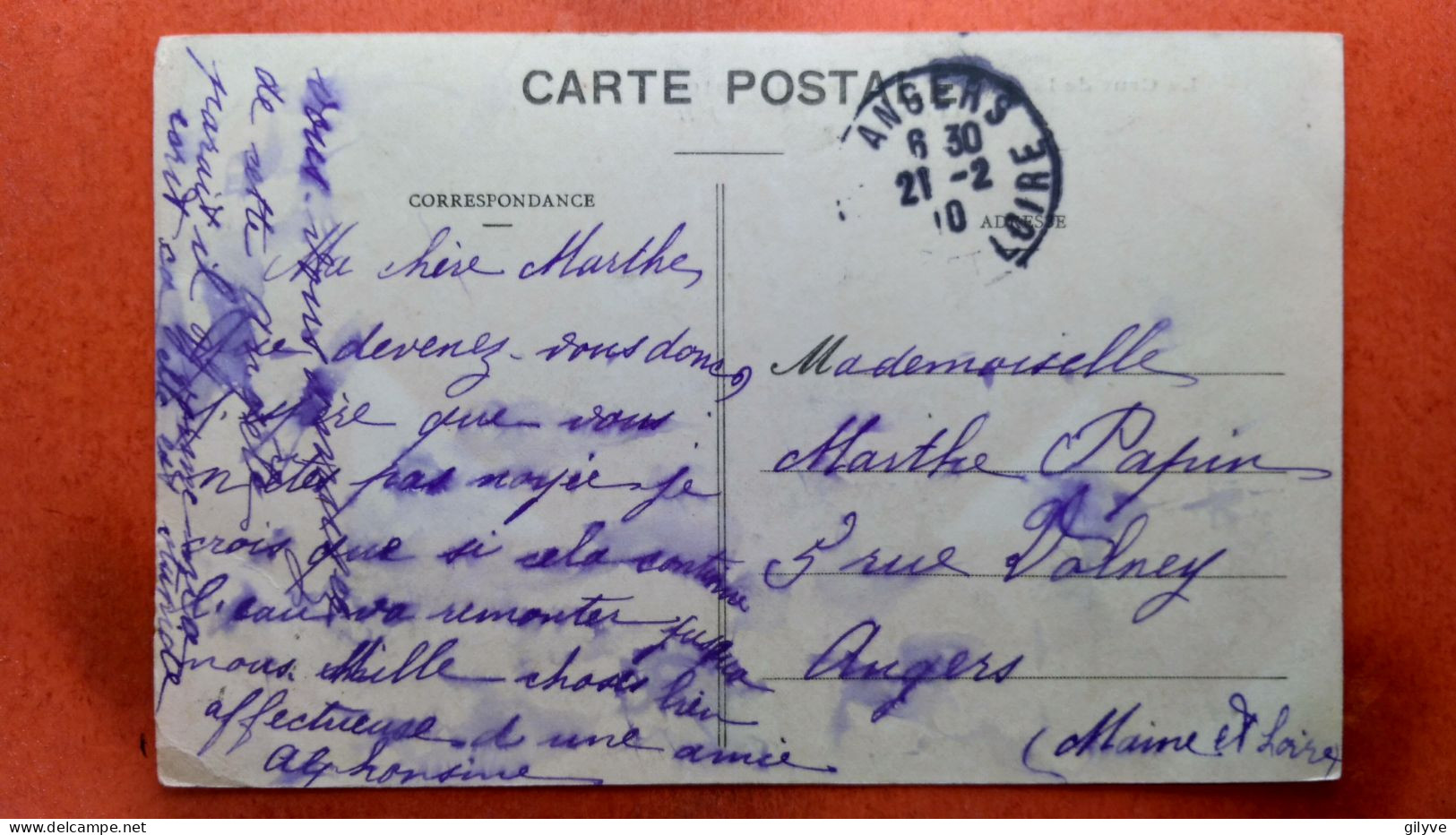 CPA (75) La Crue De La Seine. Paris. La Rue Faber.  (7A.900) - La Crecida Del Sena De 1910