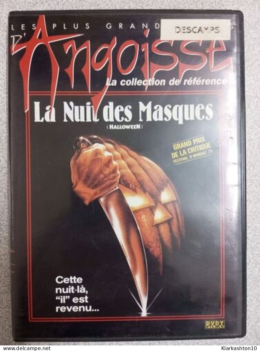 Angoisse - La Nuit Des Masques - Andere & Zonder Classificatie