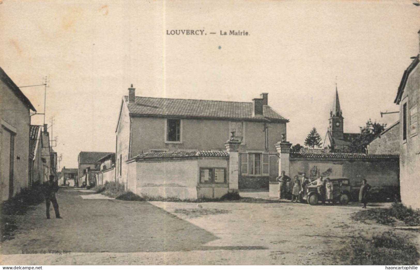 27  Louvercy  La Mairie - Autres & Non Classés