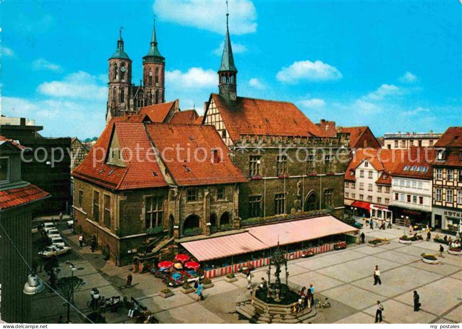 72711816 Goettingen Niedersachsen Gaenselieselbrunnen Rathaus Und Johanneskirche - Goettingen