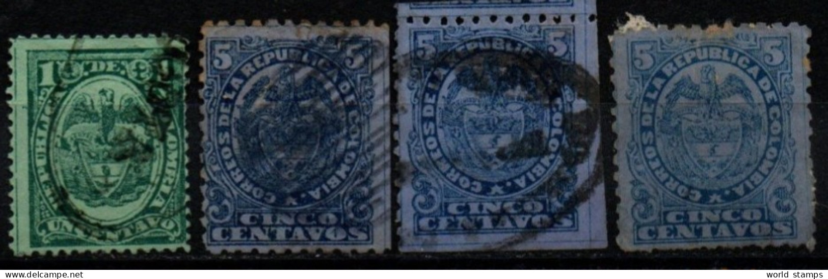 COLOMBIE 1890 O - Colombie