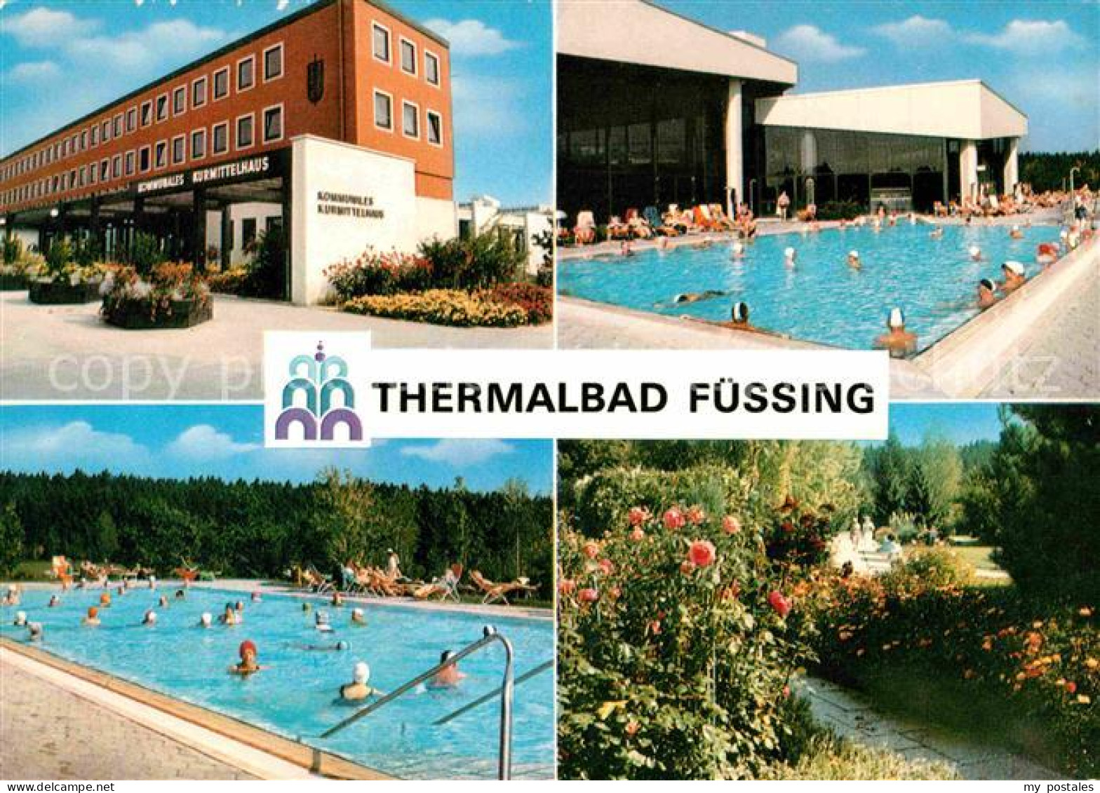 72711754 Bad Fuessing Kurmittelbad Kurmittelhaus Thermalschwimmbad Kurpark Aigen - Bad Fuessing