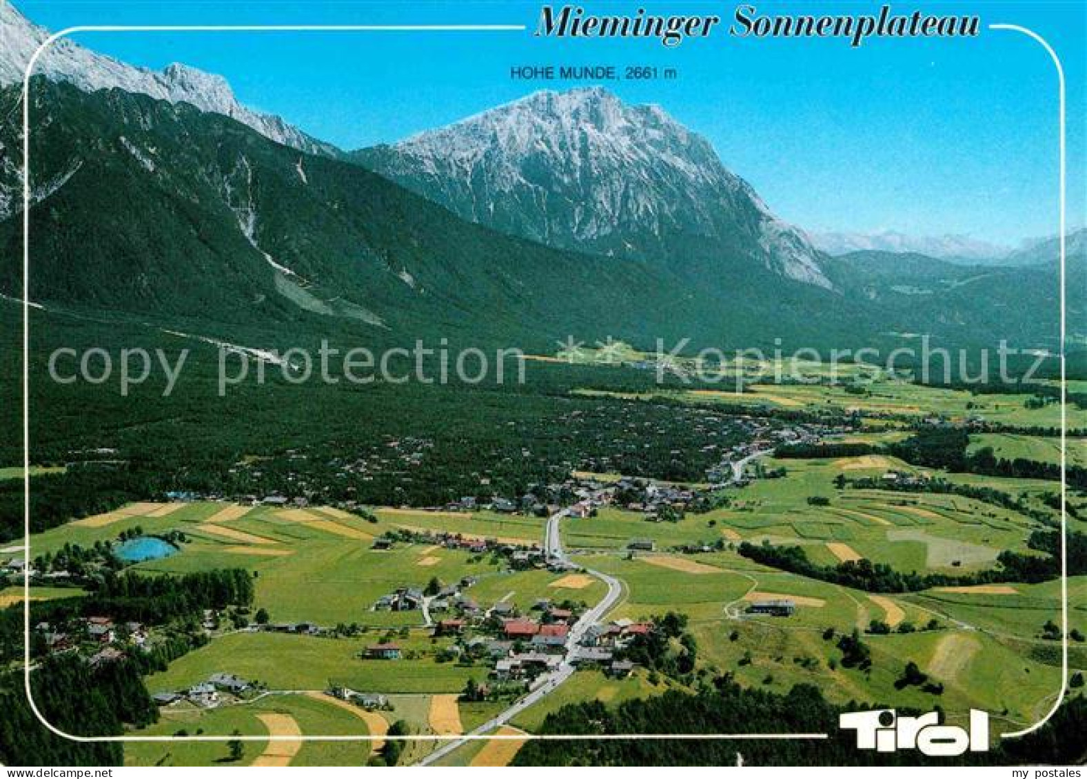 72711744 Frohnhausen-Barwies Panorama Hohe Munde Mieminger Sonnenplateau Flieger - Altri & Non Classificati