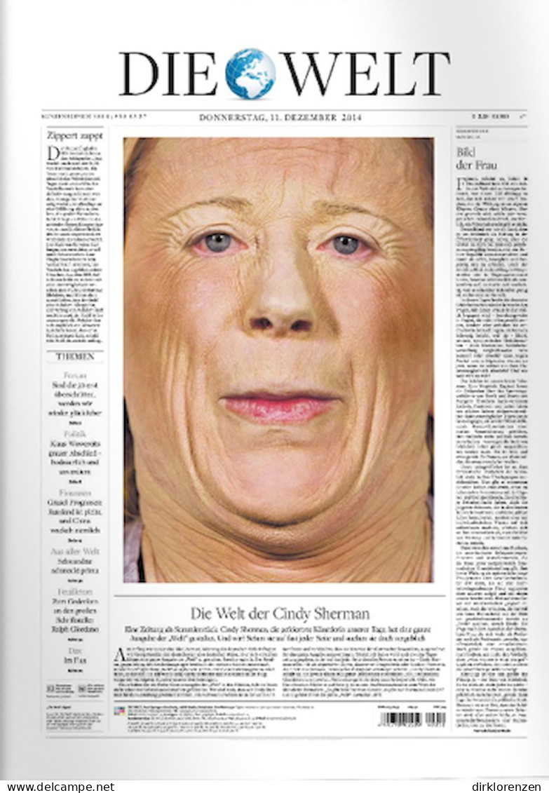 Die Welt Newspaper Germany 2014-12-11 Cindy Sherman Edition - Ohne Zuordnung