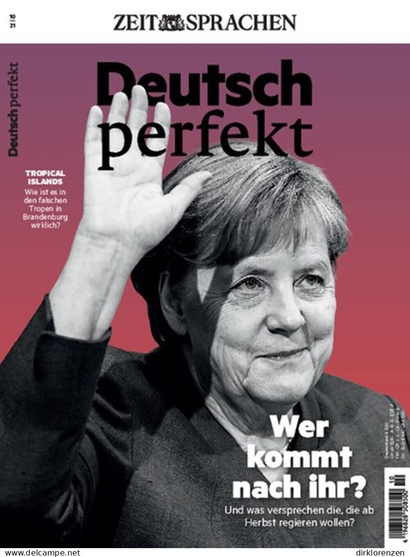 Deutsch Perfekt Magazine Germany 2021-10 Angela Merkel - Ohne Zuordnung