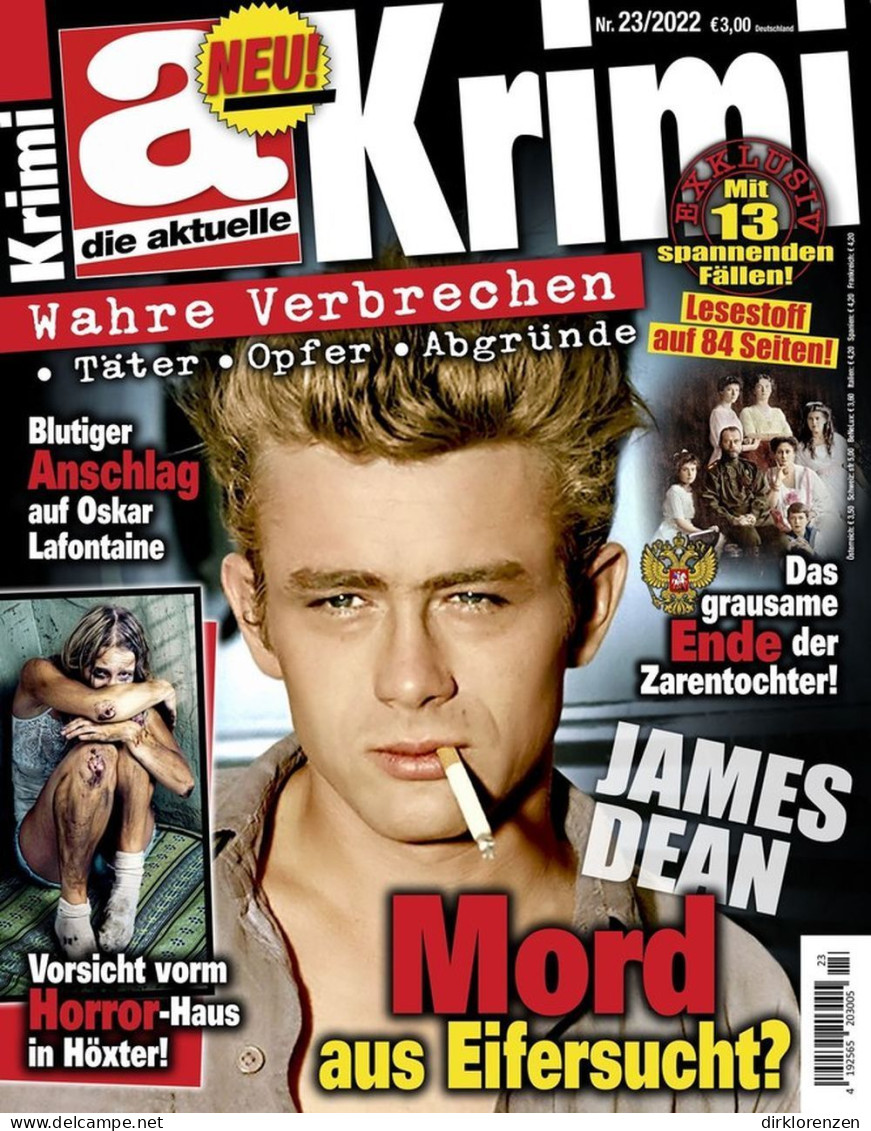 Die Aktuelle Krimi Magazine Germany 2022 #23 James Dean - Ohne Zuordnung