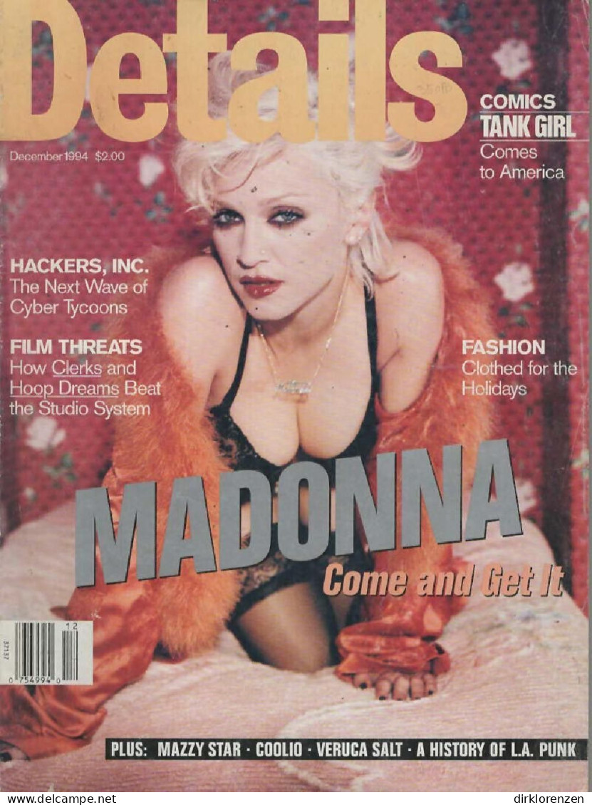 Details Magazine USA 1994-12 Madonna  - Ohne Zuordnung