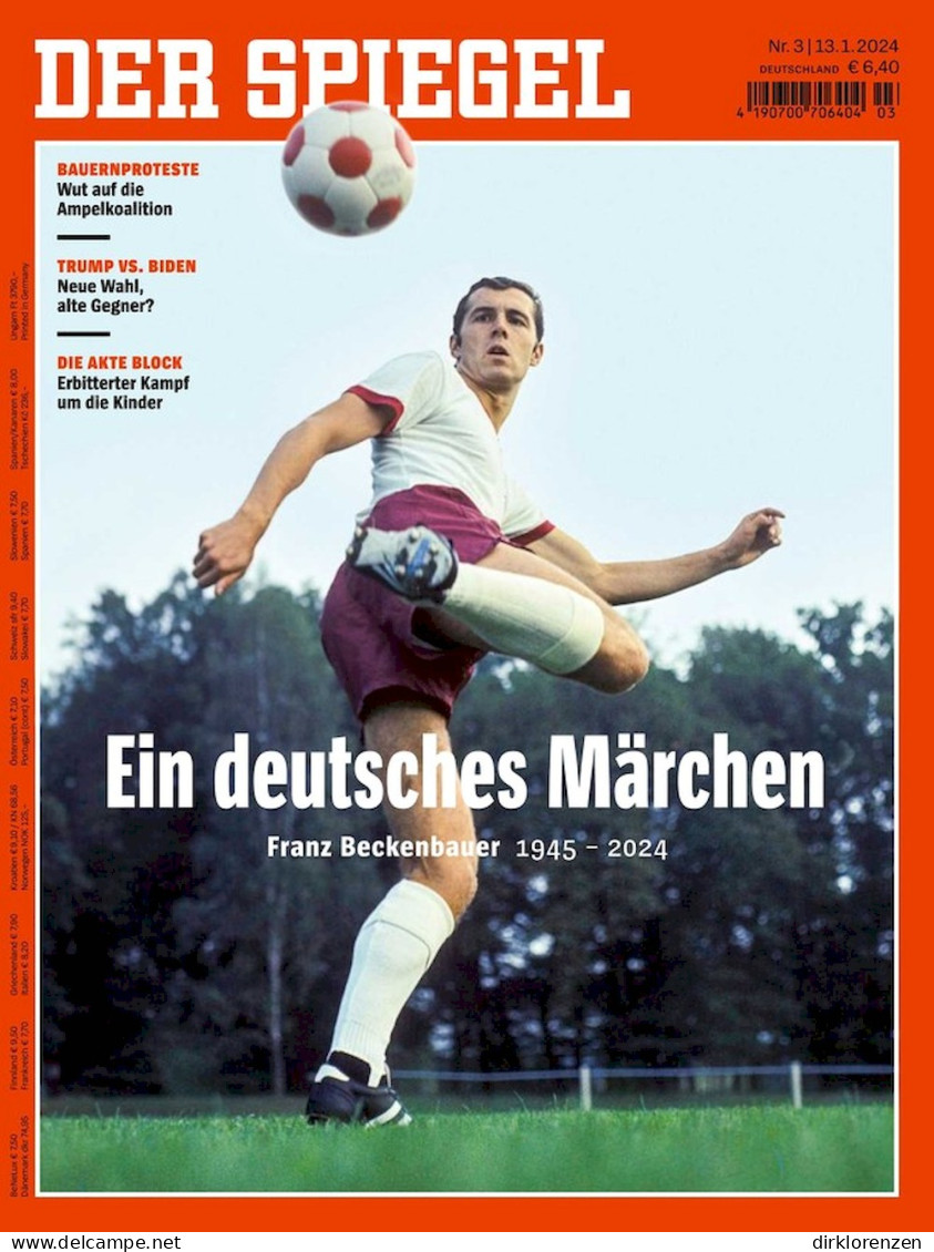 Der Spiegel Magazine Germany 2024-03 Franz Beckenbauer - Ohne Zuordnung