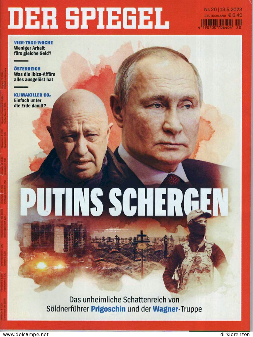 Der Spiegel Magazine Germany 2023-20 Putin Prigoschin - Ohne Zuordnung