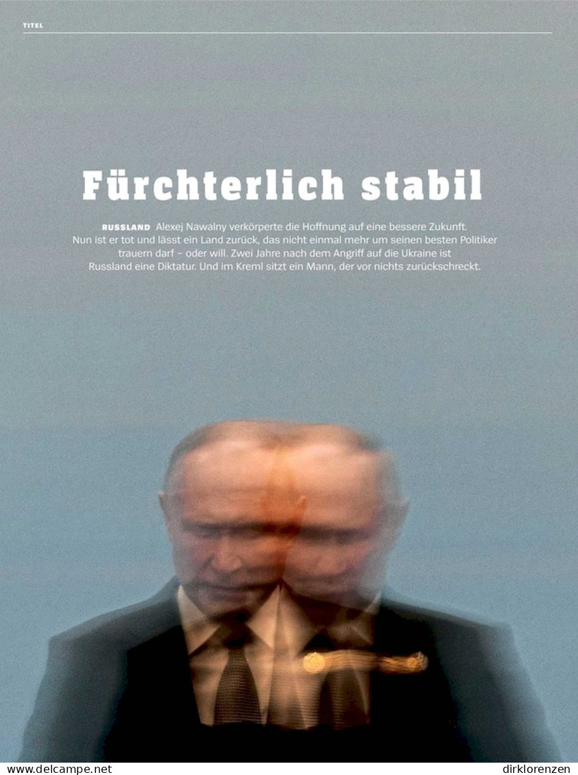 Der Spiegel Magazine Germany 2024-09 Putin Nawalny