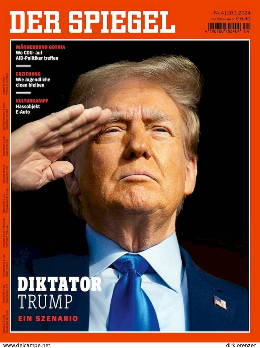 Der Spiegel Magazine Germany 2024-04 Donald Trump - Ohne Zuordnung